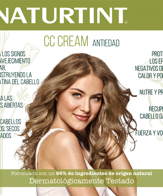 Acondicionador sin Aclarado| Naturtint CC Cream Reparación Intensiva Antiedad