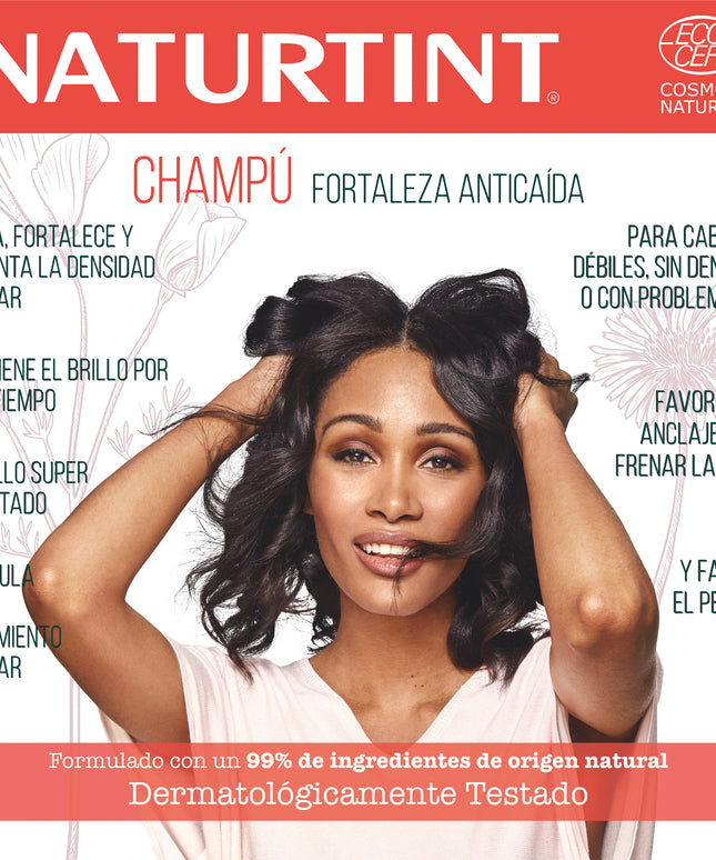 Champú Anticaida | Naturtint Champú Fortaleza Anticaída Natural