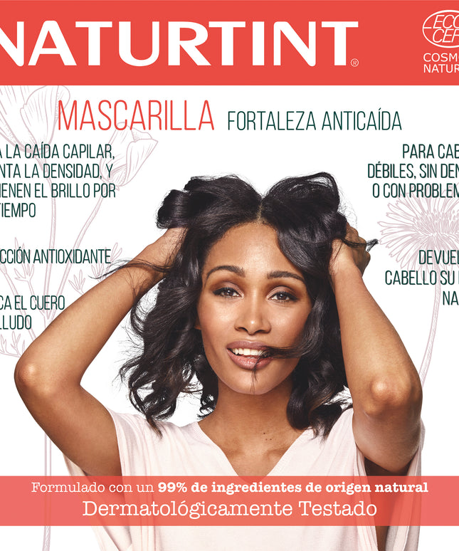 Mascarilla Anticaída | Naturtint Mascarilla Fortaleza Anticaída Natural