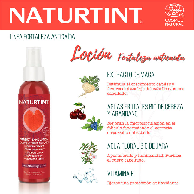 Cuidado Anticaída | Naturtint Loción Fortaleza Anticaída Natural