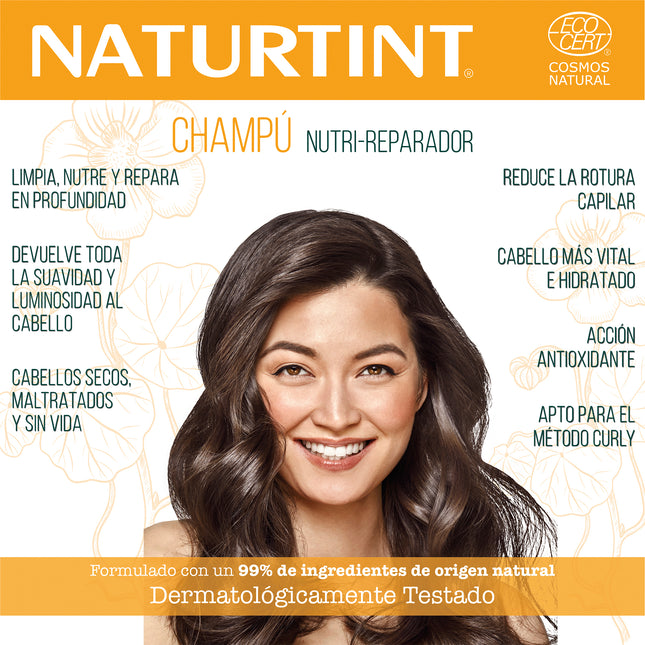 Champú para tu cabello | Naturtint Nutrición Reparación Natural