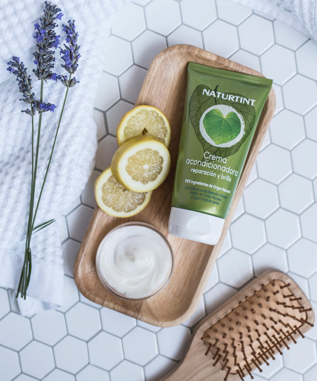 Acondicionador de Cabello Natural | Naturtint Crema Acondicionadora Reparación y Brillo
