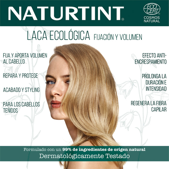 Fijación Natural | Naturtint Laca Fijación Volumen Natural