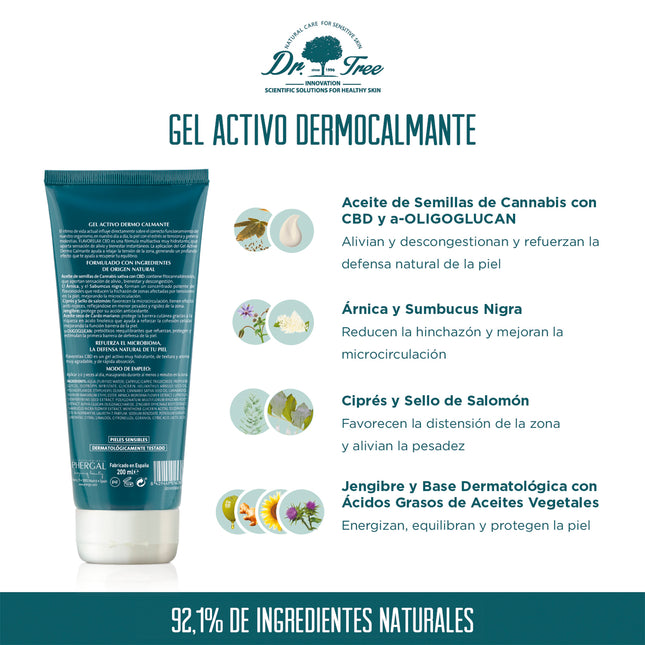 Gel Flavorelax con CBD | Dr Tree Dermo Calmante