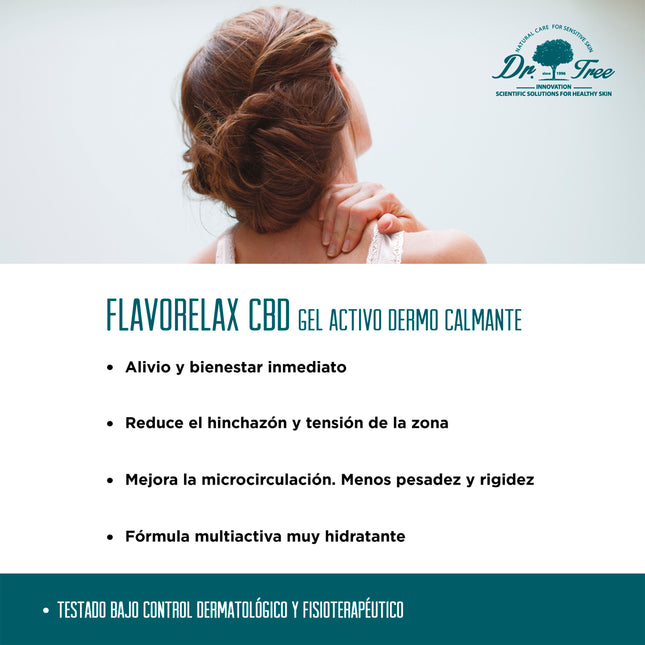 Gel Flavorelax con CBD | Dr Tree Dermo Calmante