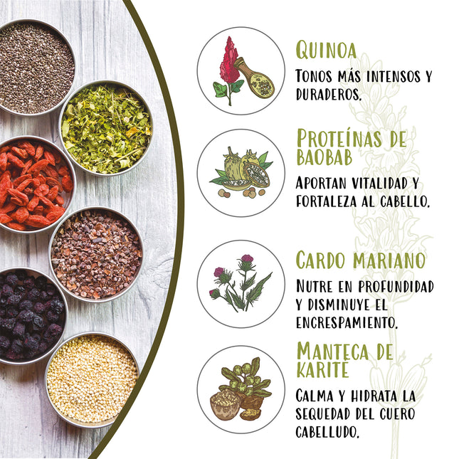 Mascarilla de Quinoa | Naturtint Hair Food
