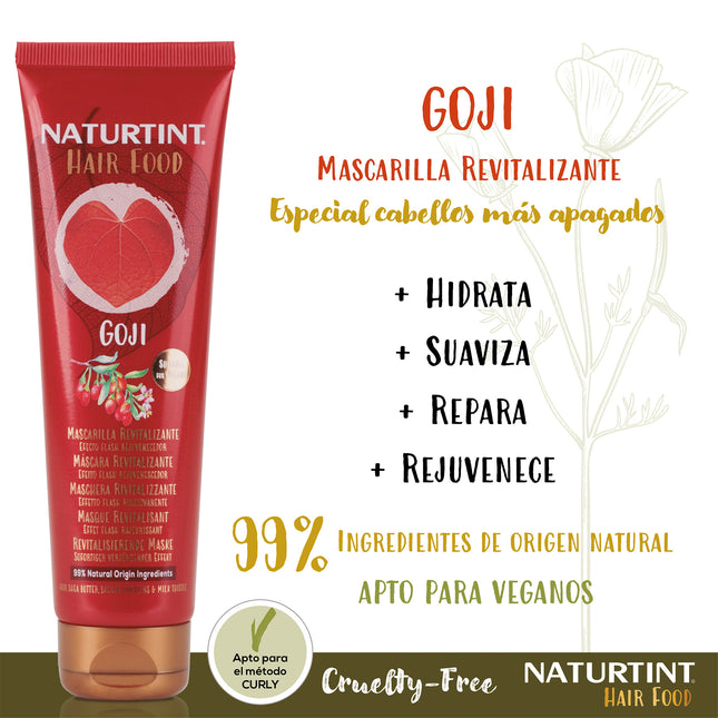 Mascarilla de Goji | Naturtint Brillo Cabellos Apagados