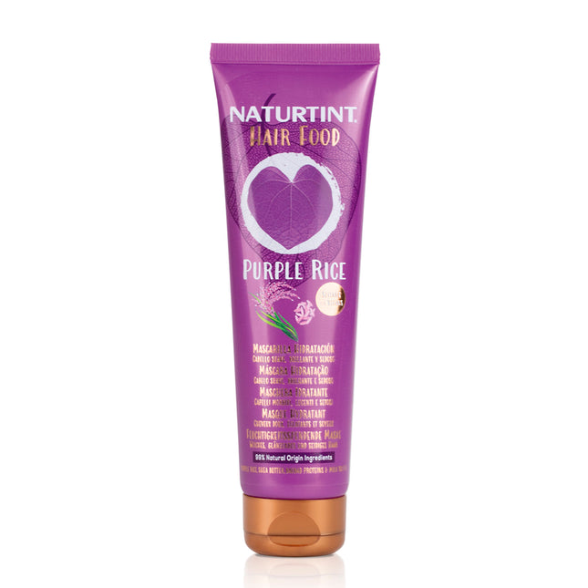 Mascarilla Purple Rice | Naturtint Hidratación Cabello Seco