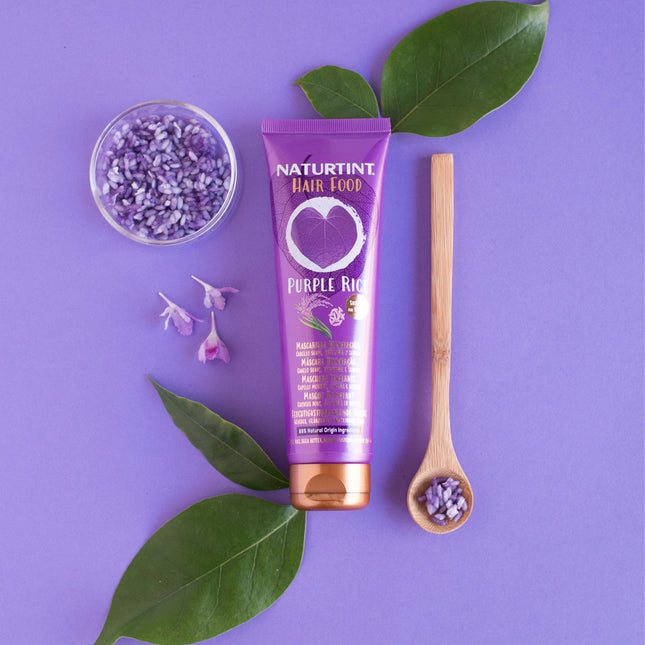 Mascarilla Purple Rice | Naturtint Hidratación Cabello Seco