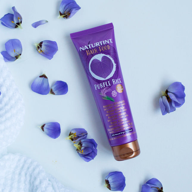 Mascarilla Purple Rice | Naturtint Hidratación Cabello Seco