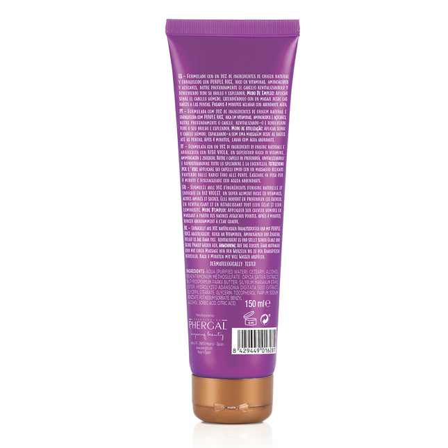 Mascarilla Purple Rice | Naturtint Hidratación Cabello Seco