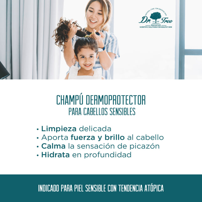 Champú Dermoprotector | Dr Tree Cueros Cabelludos Sensibles