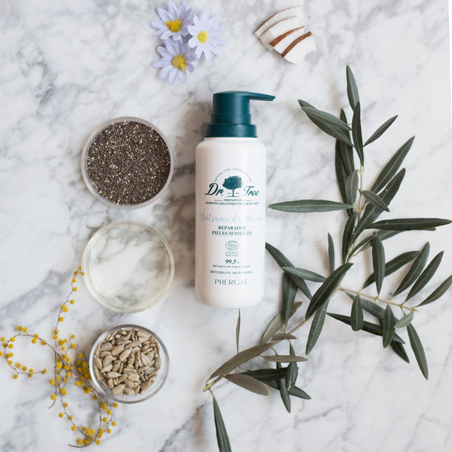 Bálsamo Reparador de Manos Natural | Dr Tree. Pieles Sensibles