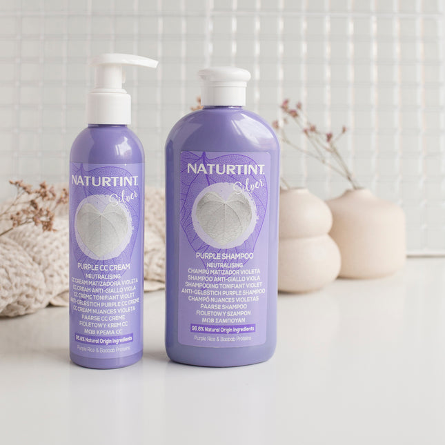 CC Cream para Canas Natural | Naturtint Silver Matizador