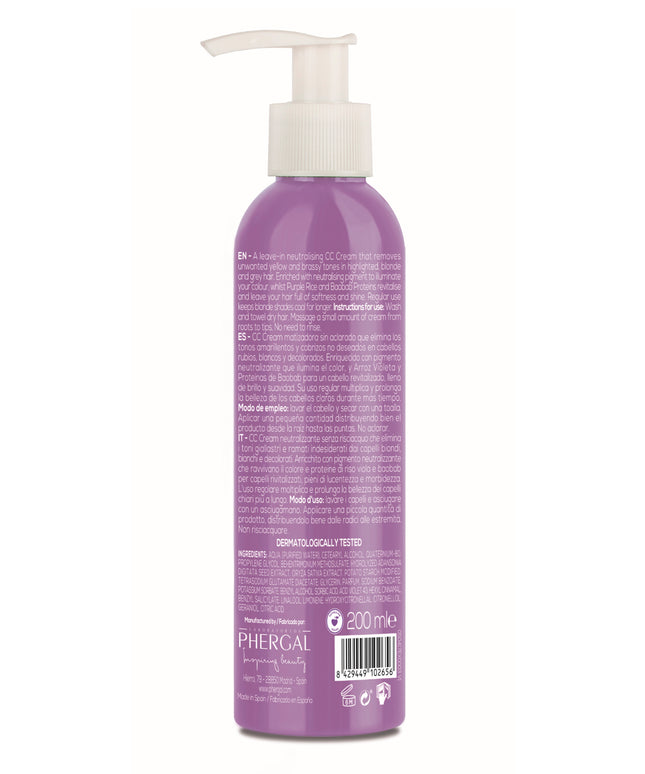 CC Cream para Canas Natural | Naturtint Silver Matizador