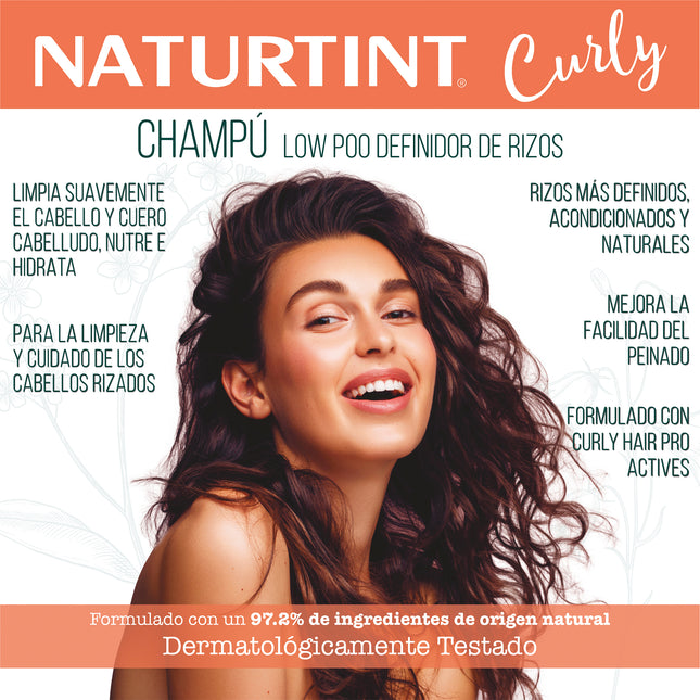 Champú para Rizos Definidos | Naturtint Curly Rizos Definidos