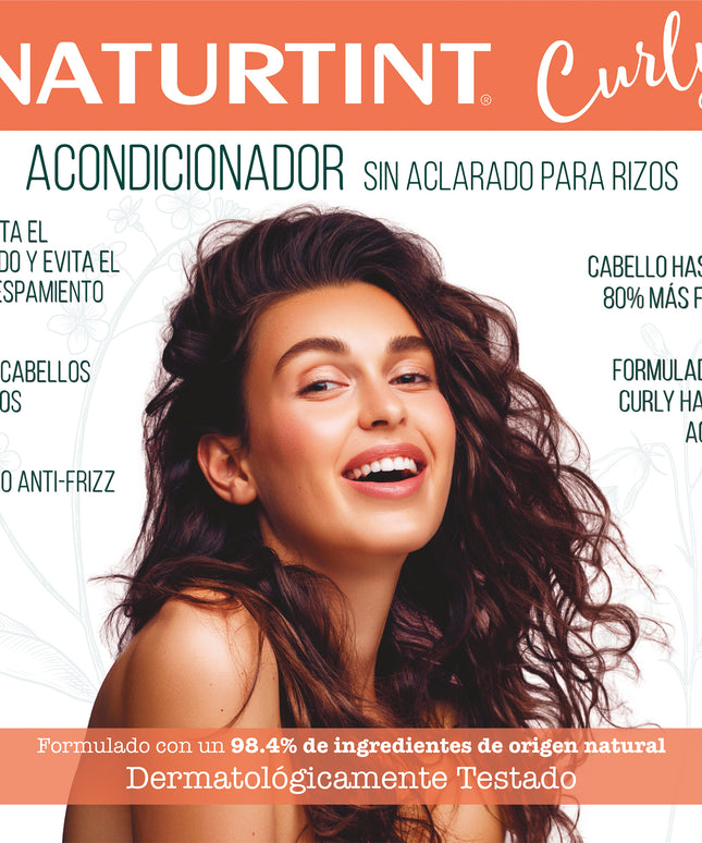 Acondicionador Sin Aclarado para Rizos | Naturtint Curly