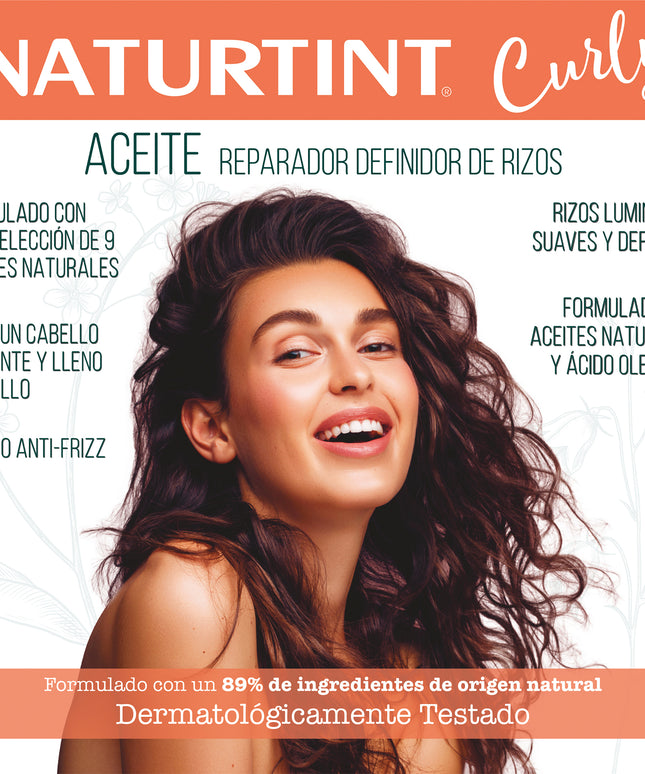 Aceite Reparador y Definidor de Rizos | Naturtint Curly