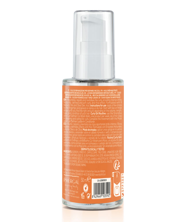 Aceite Reparador y Definidor de Rizos | Naturtint Curly