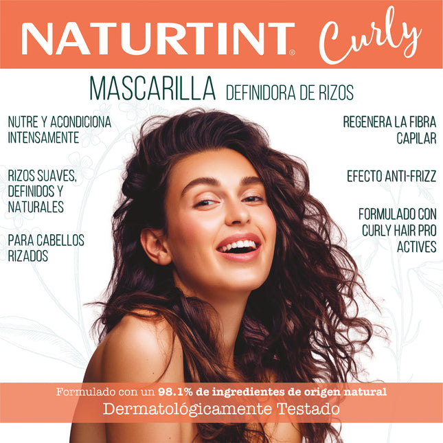 Mascarilla Curly Rizos Definidos | Naturtint Curly
