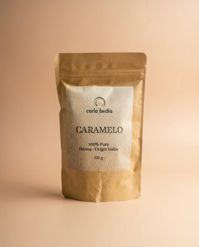 Barro Caramelo Carla Bedia – Tinte Natural para Cubrir Canas