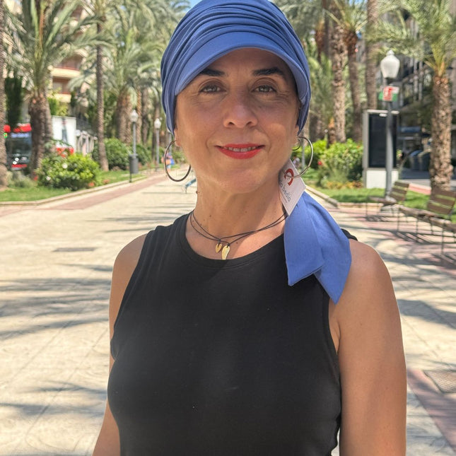 Gorra Oncológica Carla Bedia | Nala Lavanda