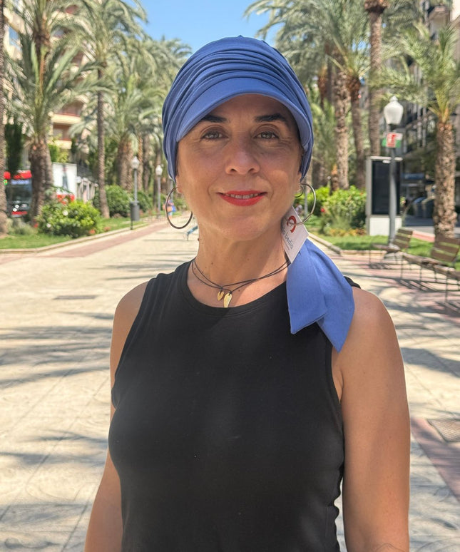 Gorra Oncológica Carla Bedia | Nala Lavanda