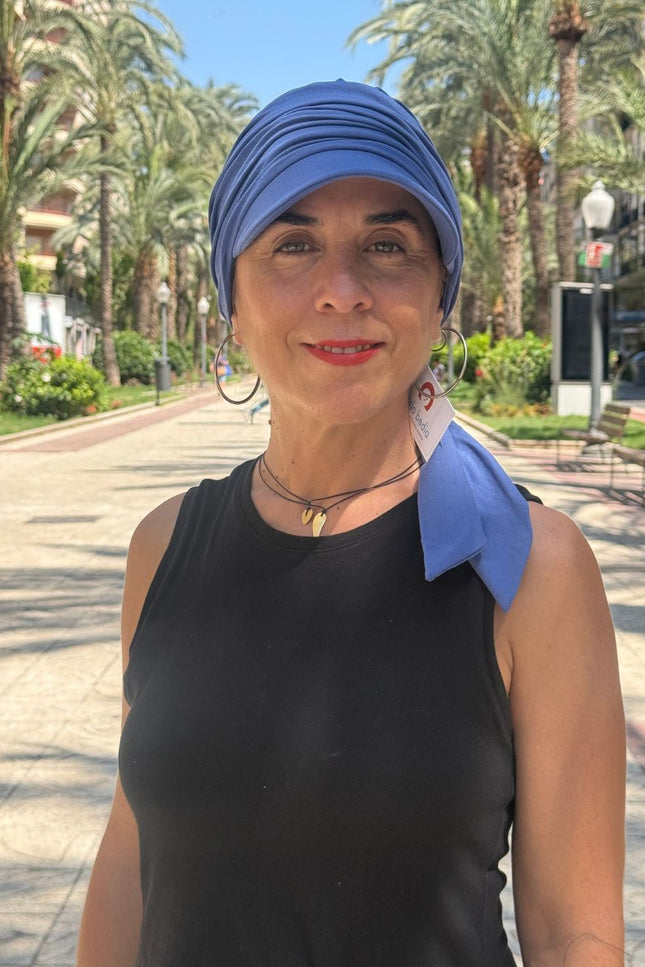 Gorra Oncológica Carla Bedia | Nala Lavanda