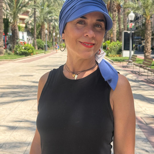 Gorra Oncológica Carla Bedia | Nala Lavanda