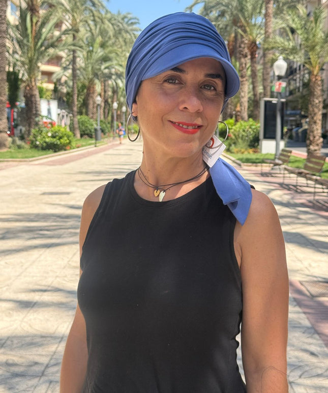 Gorra Oncológica Carla Bedia | Nala Lavanda
