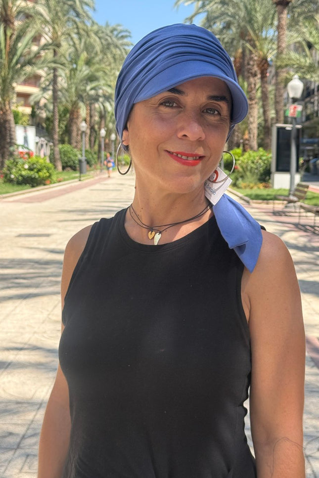 Gorra Oncológica Carla Bedia | Nala Lavanda