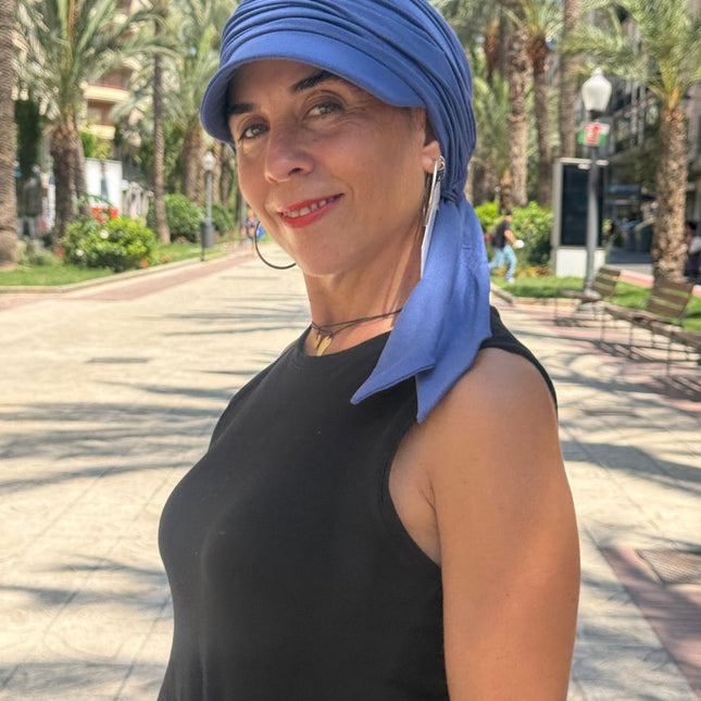 Gorra Oncológica Carla Bedia | Nala Lavanda
