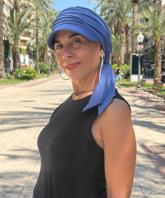 Gorra Oncológica Carla Bedia | Nala Lavanda
