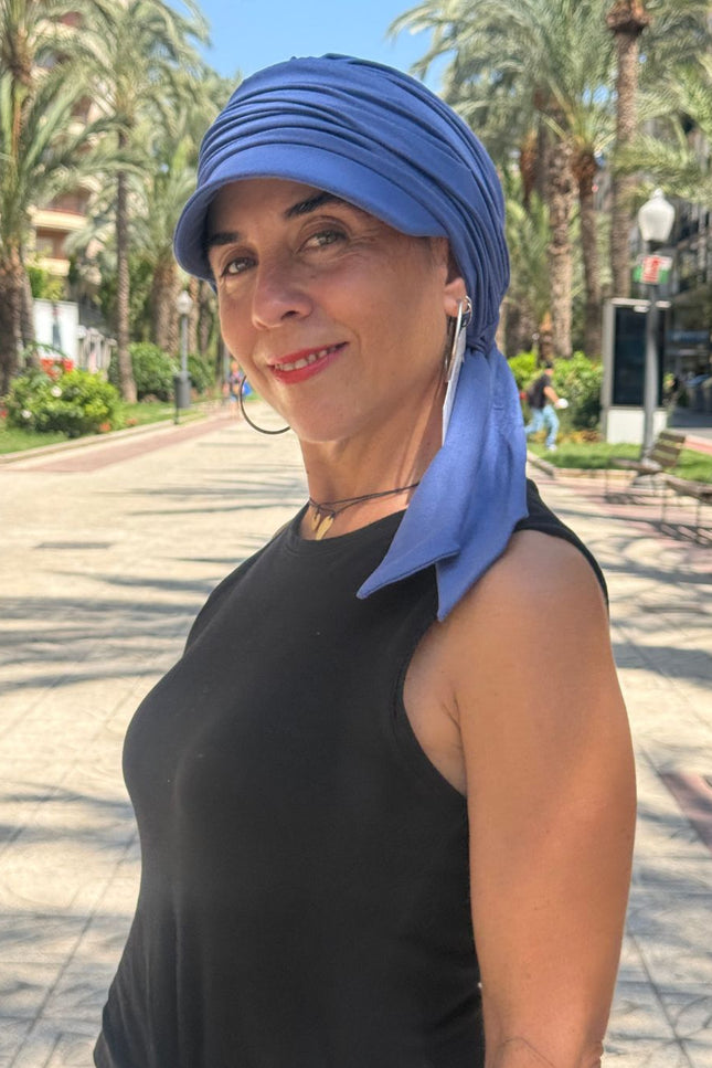 Gorra Oncológica Carla Bedia | Nala Lavanda