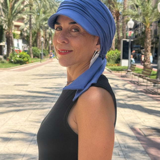 Gorra Oncológica Carla Bedia | Nala Lavanda