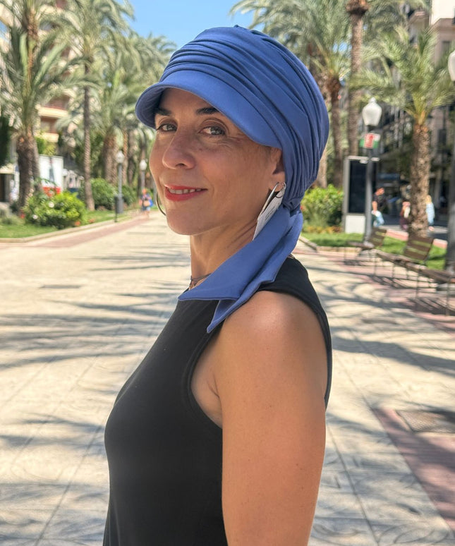 Gorra Oncológica Carla Bedia | Nala Lavanda