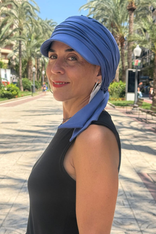 Gorra Oncológica Carla Bedia | Nala Lavanda