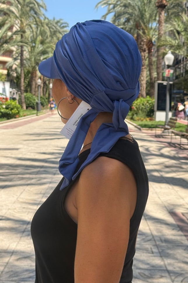 Gorra Oncológica Carla Bedia | Nala Lavanda