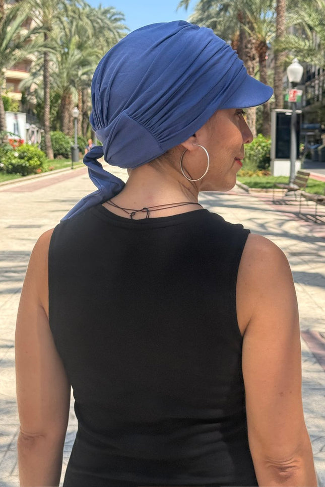 Gorra Oncológica Carla Bedia | Nala Lavanda