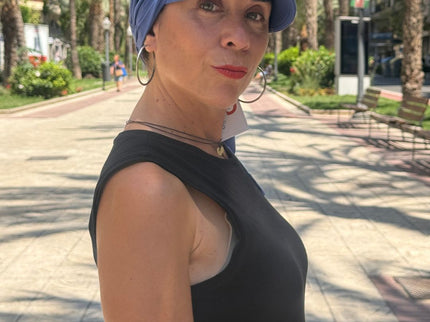 Gorra Oncológica Carla Bedia | Nala Lavanda