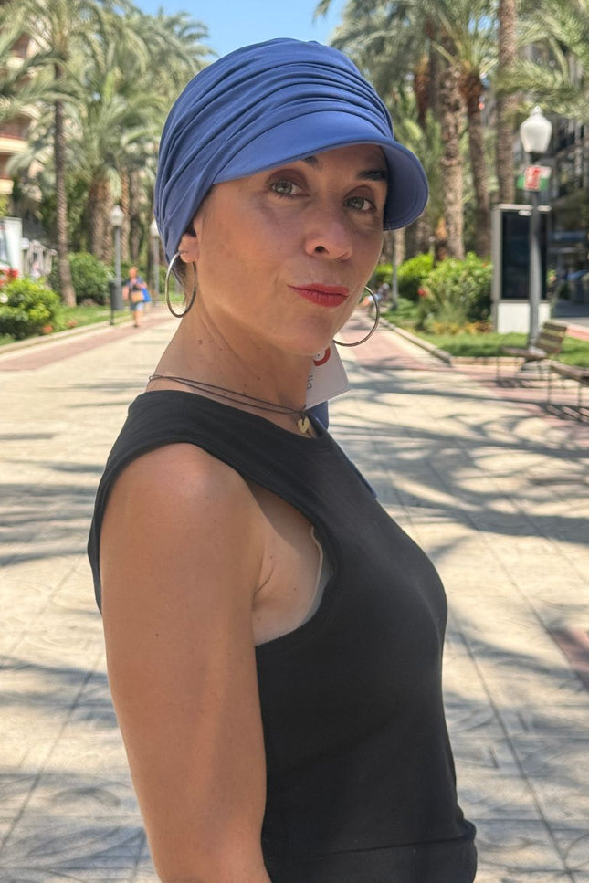 Gorra Oncológica Carla Bedia | Nala Lavanda