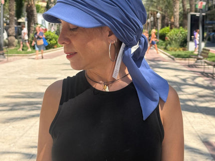Gorra Oncológica Carla Bedia | Nala Lavanda