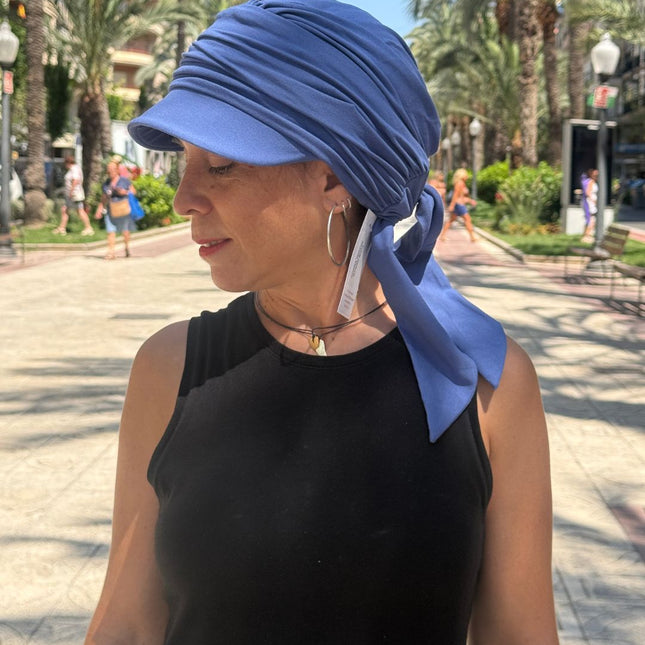Gorra Oncológica Carla Bedia | Nala Lavanda