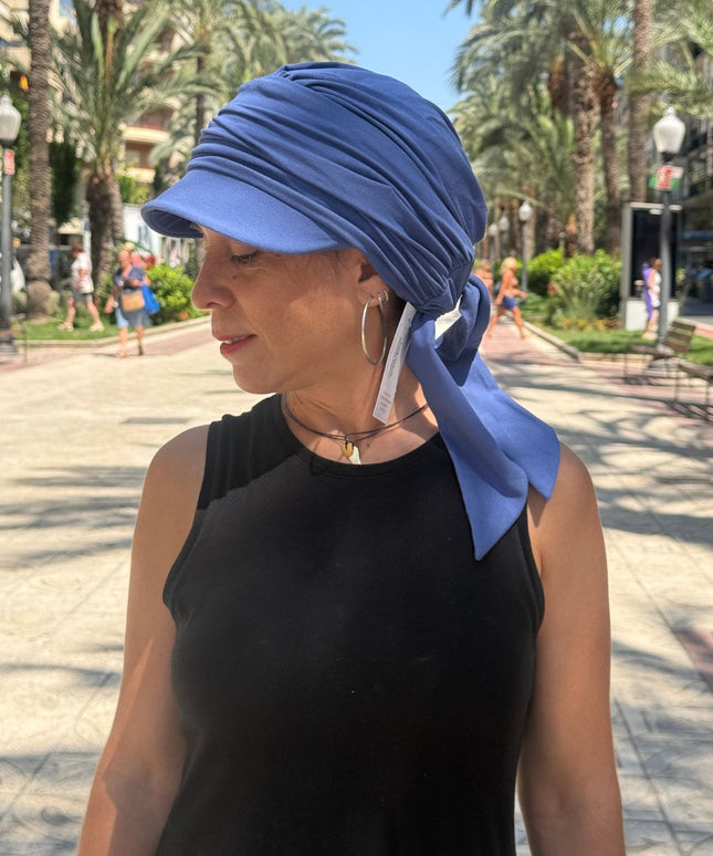 Gorra Oncológica Carla Bedia | Nala Lavanda