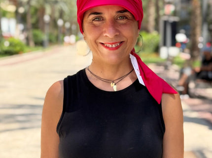Gorra Oncológica Carla Bedia | Nala Roja