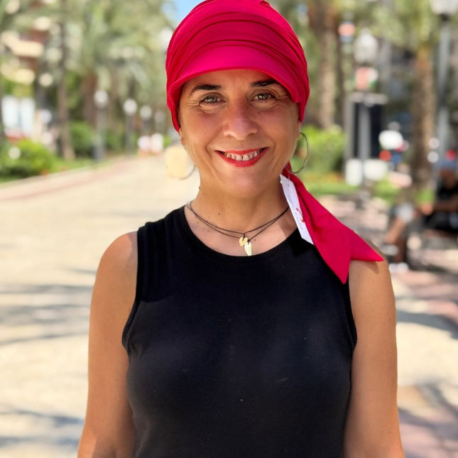 Gorra Oncológica Carla Bedia | Nala Roja