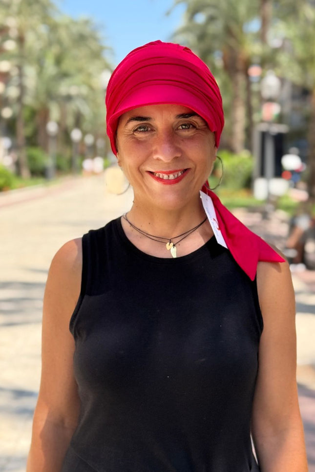 Gorra Oncológica Carla Bedia | Nala Roja