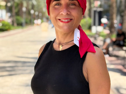 Gorra Oncológica Carla Bedia | Nala Roja