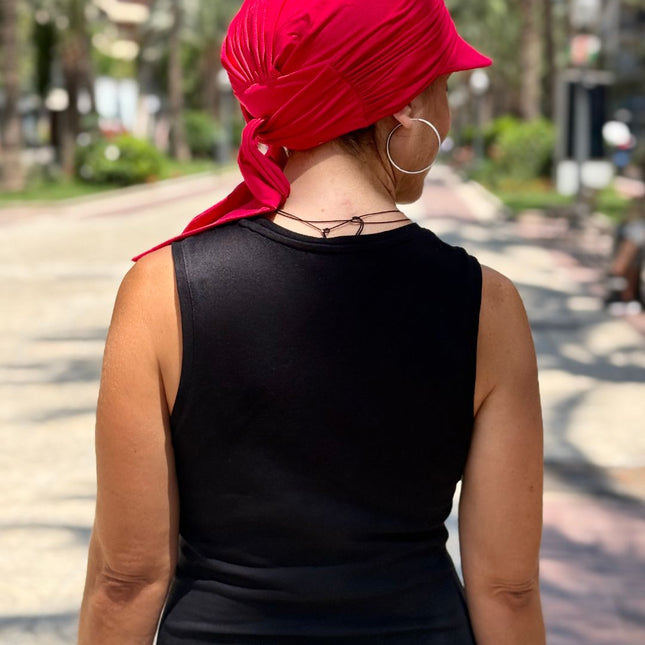 Gorra Oncológica Carla Bedia | Nala Roja