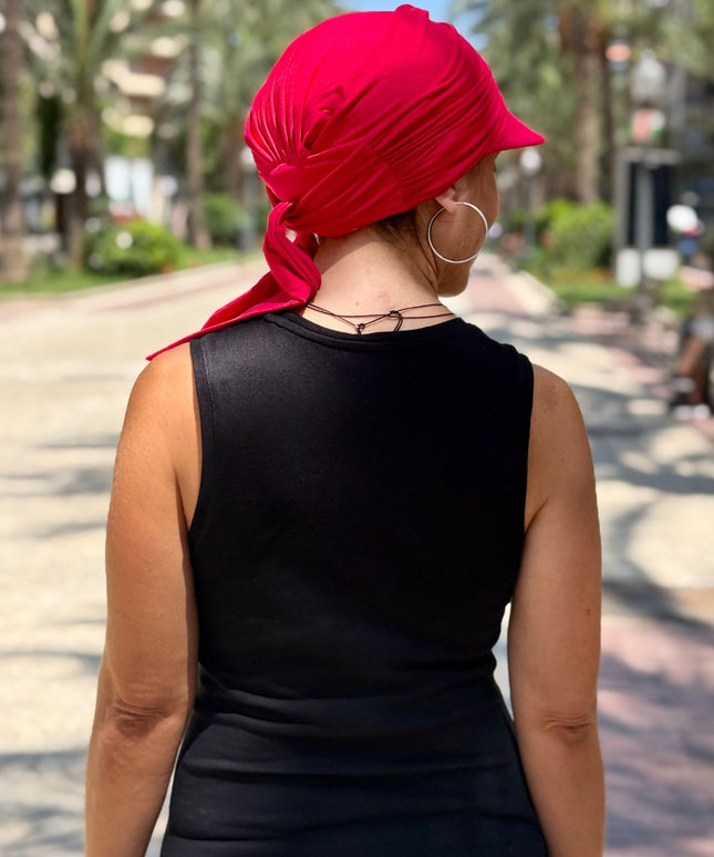 Gorra Oncológica Carla Bedia | Nala Roja